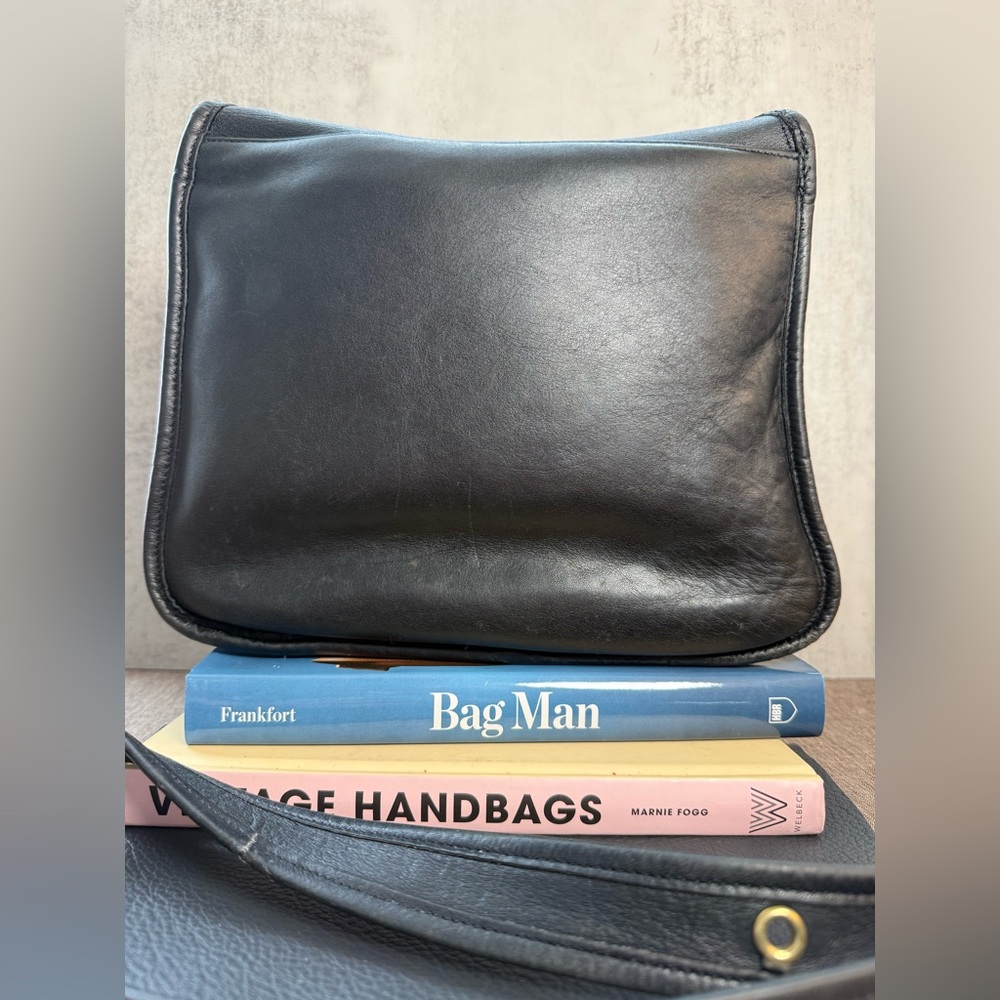 🖤 Vintage Coach Stewardess Crossbody Bag | Black |9525 | 2001 | Costa Rica - Picture 6 of 11